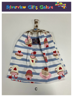 Crochet Top Hand Towel / Tea Towel (Double Thickness) - Sweet Treats B