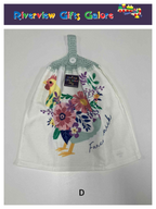 Crochet Top Hand Towel / Tea Towel (Double Thickness) - Fancy Chick