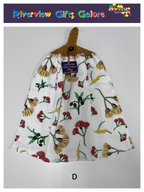 Crochet Top Hand Towel / Tea Towel (Double Thickness) - Australian Natives
