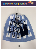 Crochet Top Hand Towel / Tea Towel (Double Thickness) - Shake It Off