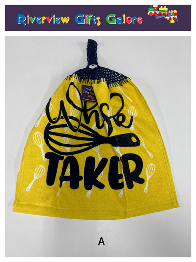 Crochet Top Hand Towel / Tea Towel (Double Thickness) - Whisk Taker