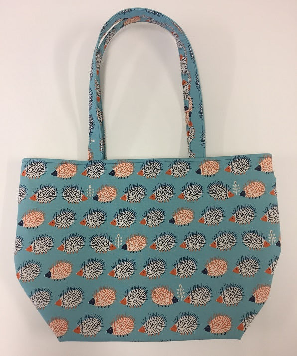 Large Tote Bag – Echidnas Blue