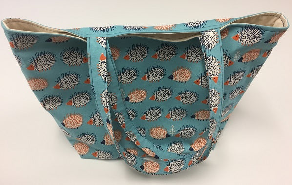 Large Tote Bag – Echidnas Blue