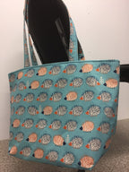Large Tote Bag – Echidnas Blue