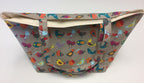 Large Tote Bag – Birds Taupe