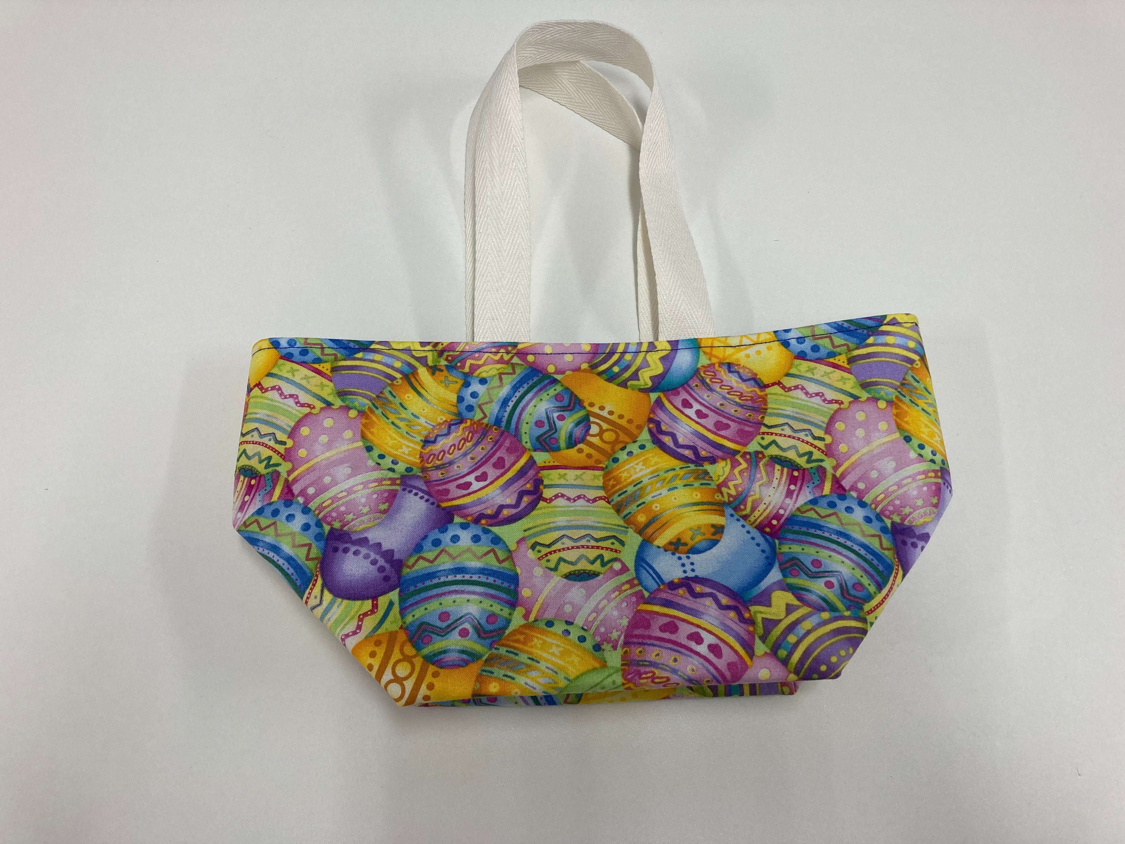 Easter Egg Basket - Egg - Purple Gingham