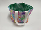 Easter Egg Basket - Bunny - Green Gingham