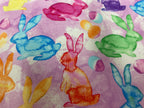 Easter Egg Basket - Bunny - Green Gingham