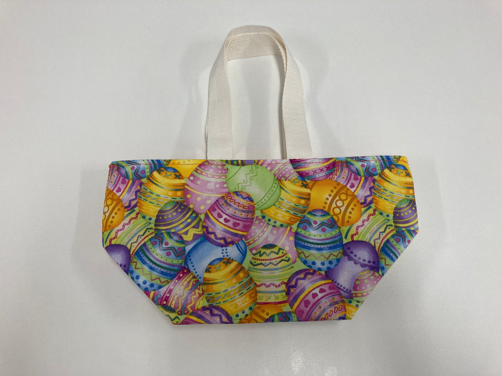 Easter Egg Basket - Egg - Pink Gingham