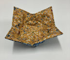 Soup Bowl Reversible Cozy – Yellow & Blue Flowers
