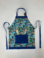 Apron Reversible - Toy Story Blue