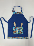 Apron Reversible - Toy Story Blue