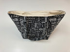 Large Tote Bag – Sewing Words on Black