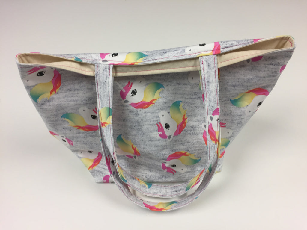 Large Tote Bag – Unicorns