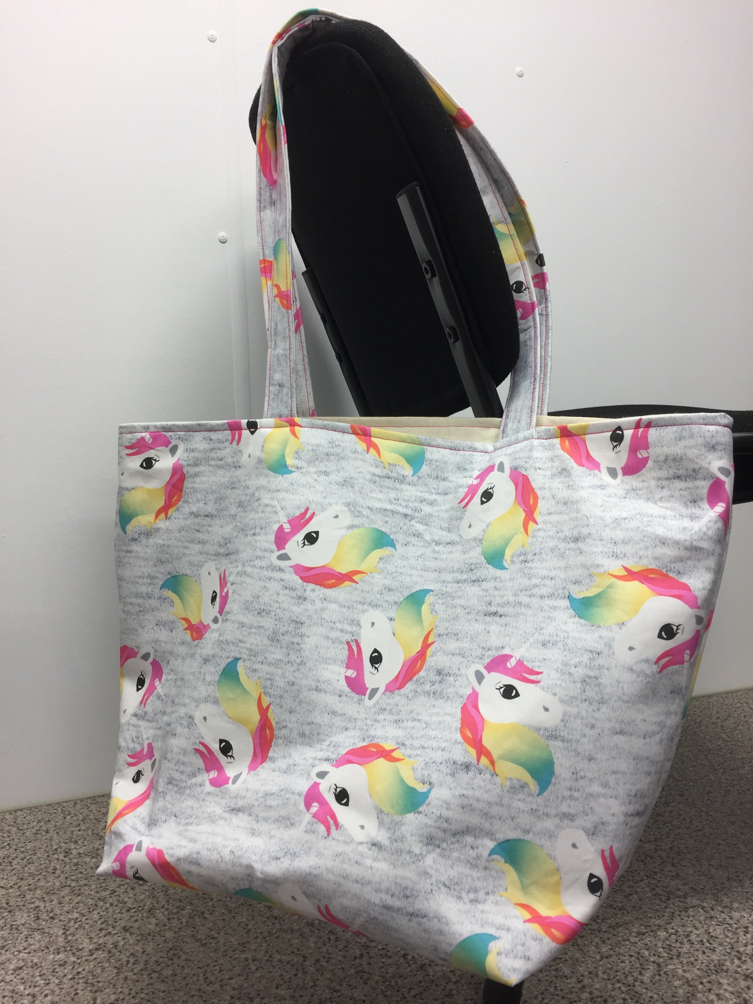 Large Tote Bag – Unicorns