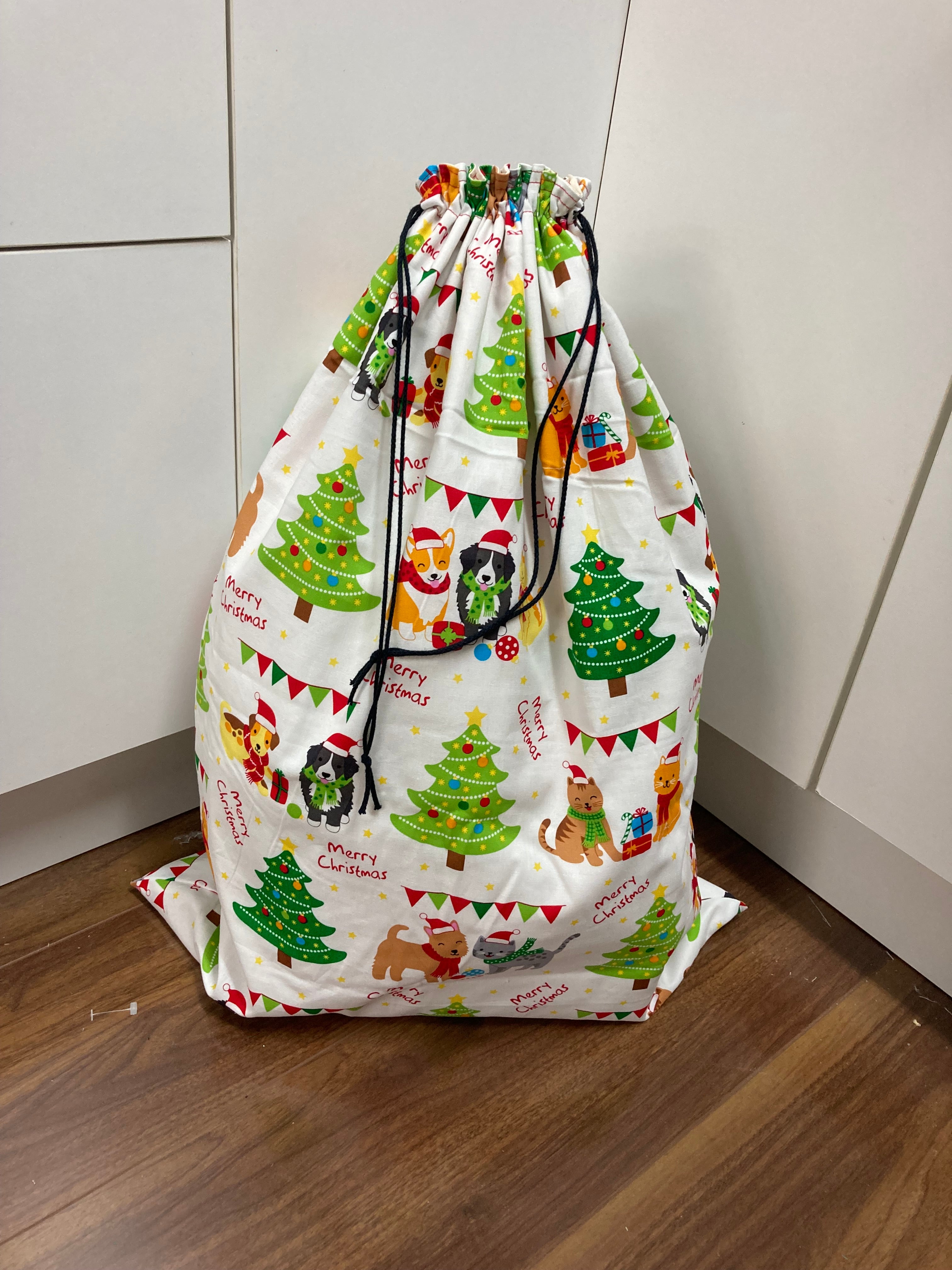 Santa Sack - Large - Christmas Pets