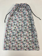 Santa Sack - Large - Snowmen on Grey
