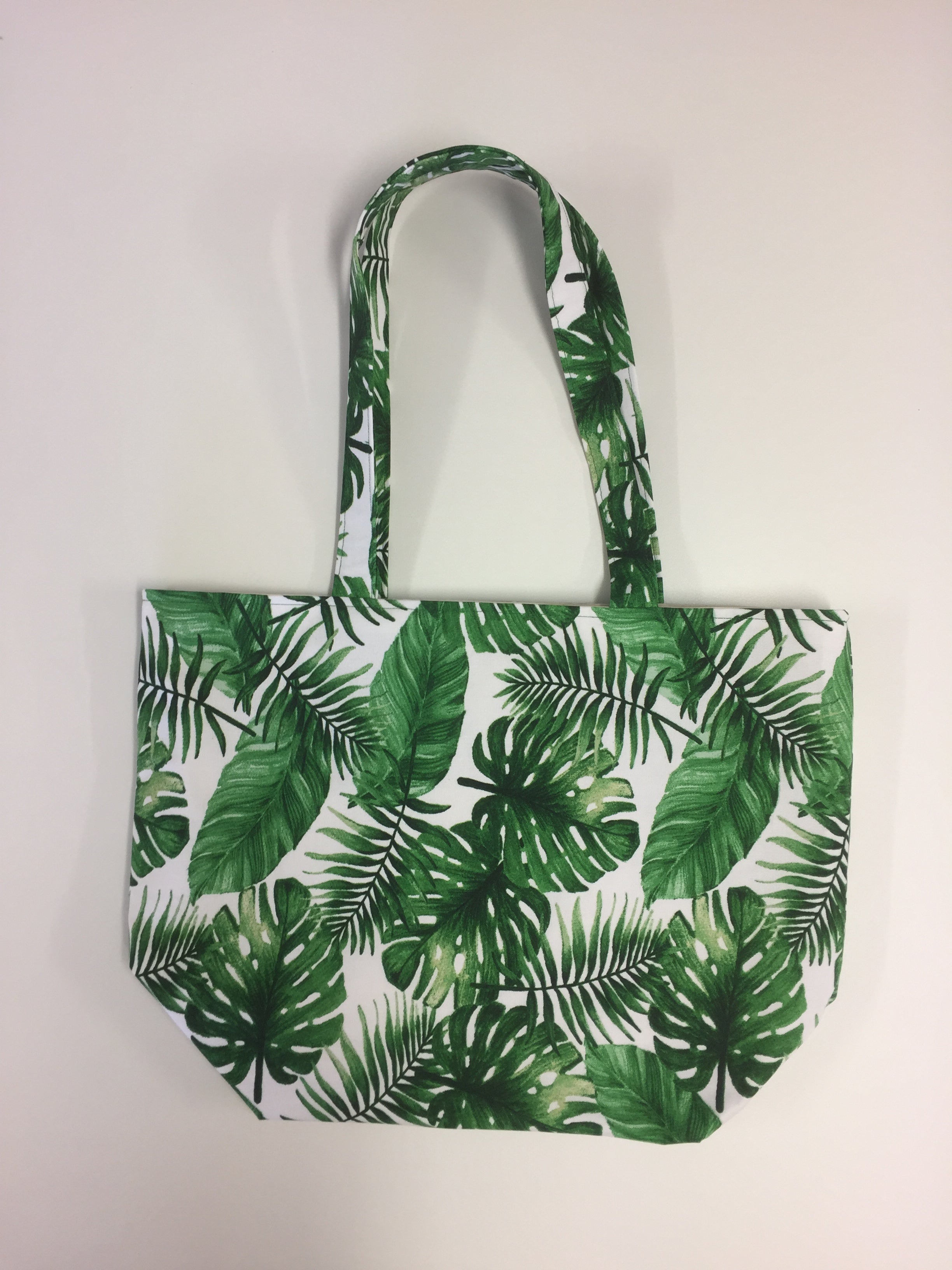 Large Tote Bag – Forest Leaf