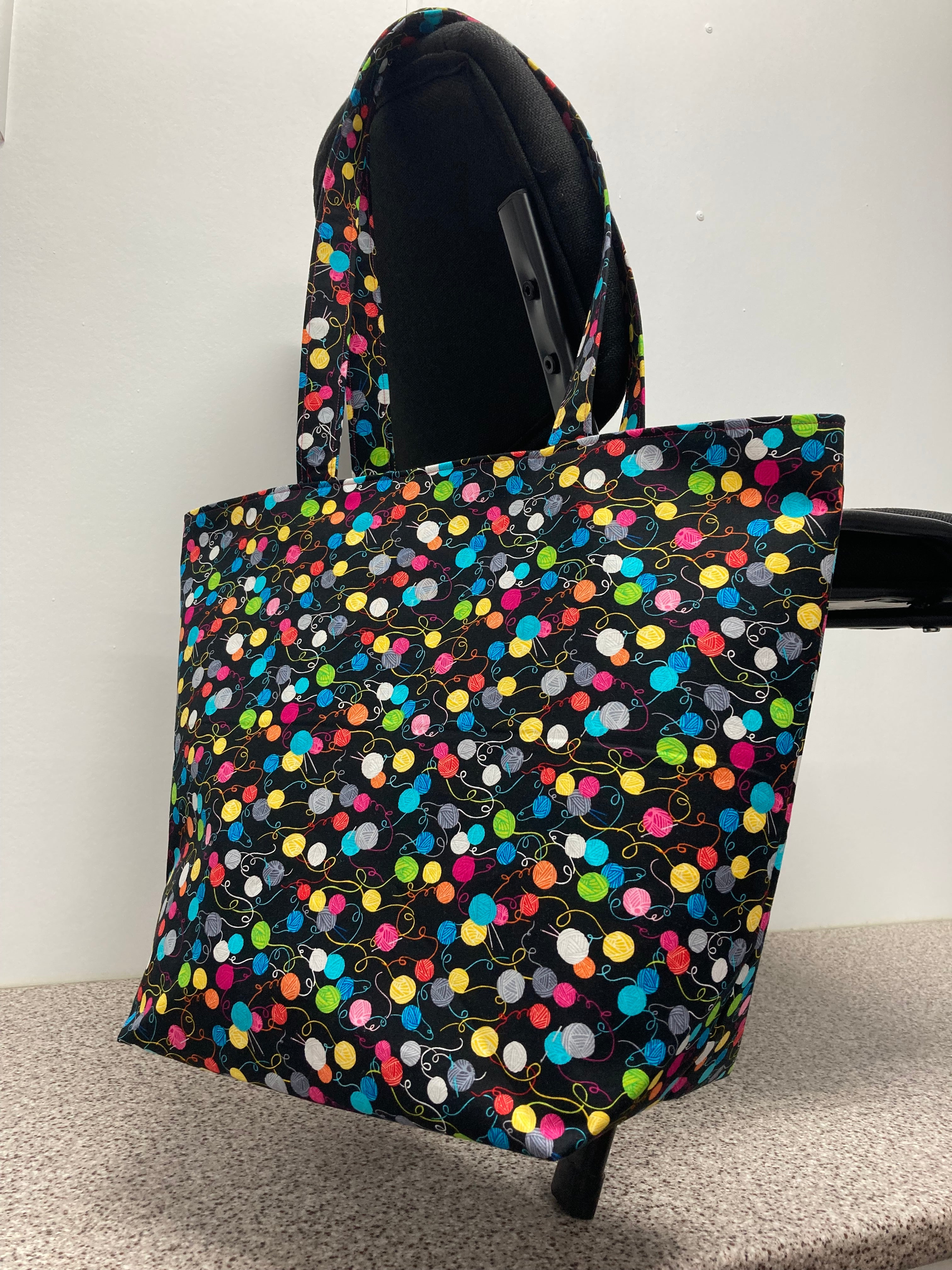 Large Tote Bag – Little Yarn Balls