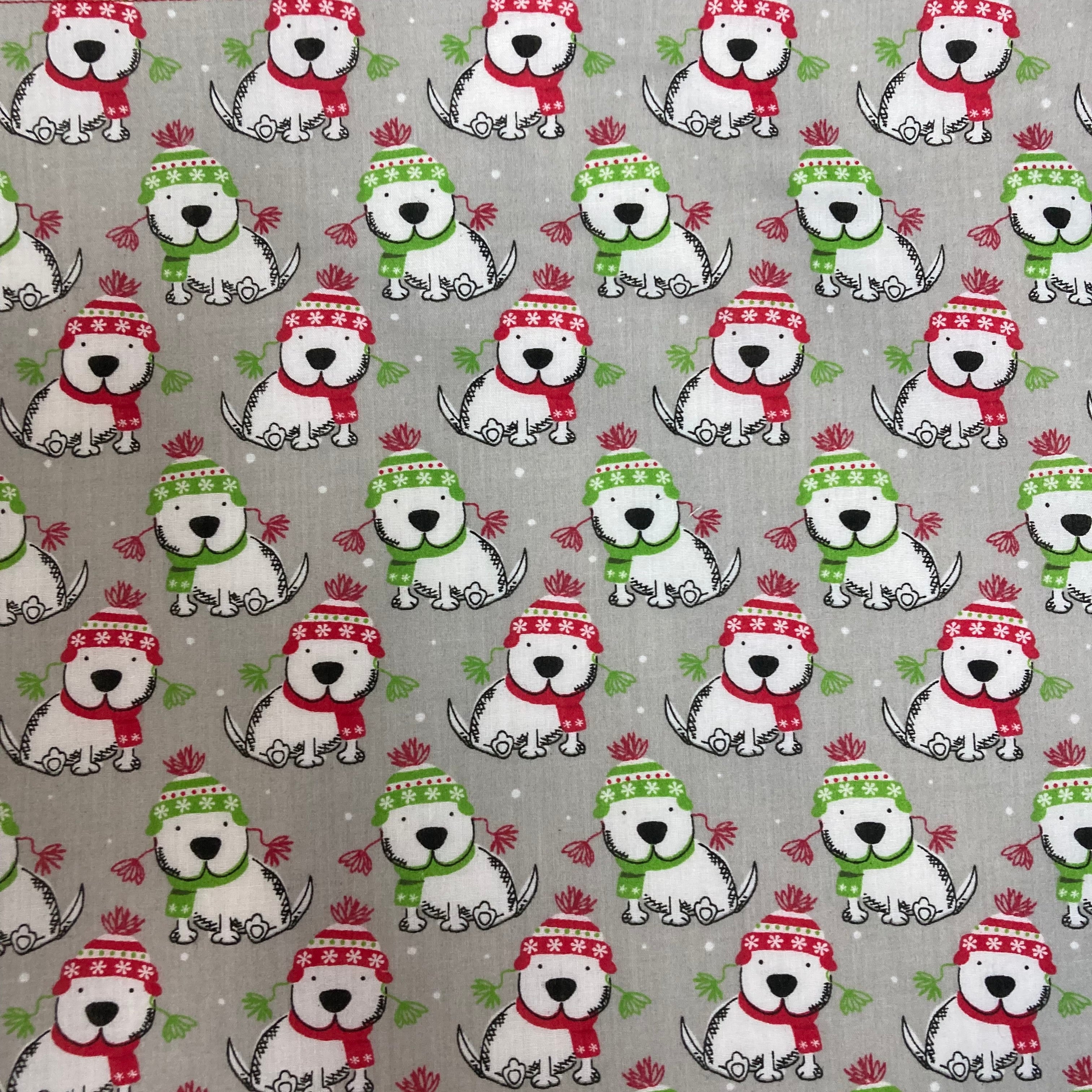 Santa Sack - Large - Christmas Dogs