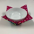 Soup Bowl Reversible Cozy – Spots and Chevron