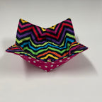 Soup Bowl Reversible Cozy – Spots and Chevron