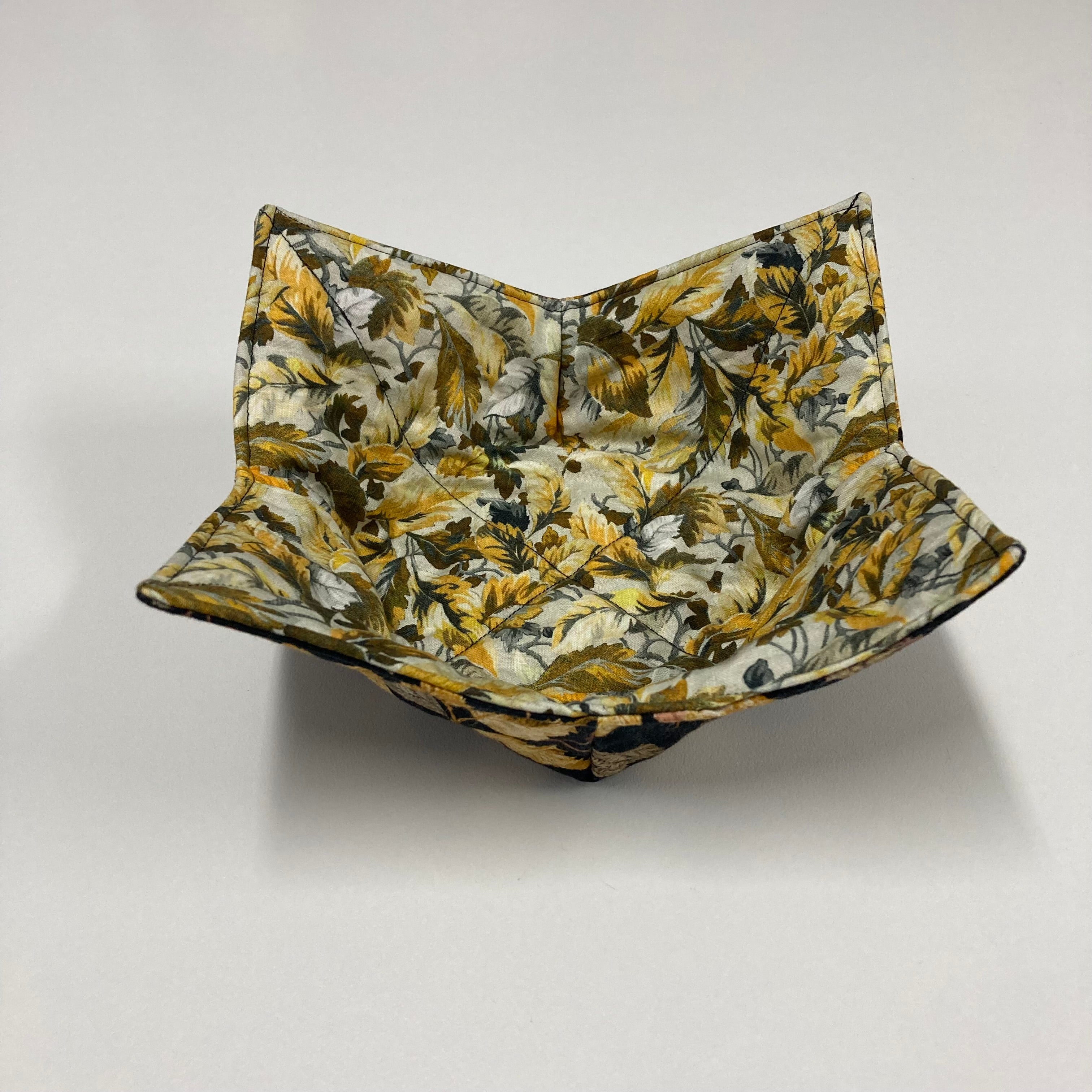 Soup Bowl Reversible Cozy – Autumn Leaves
