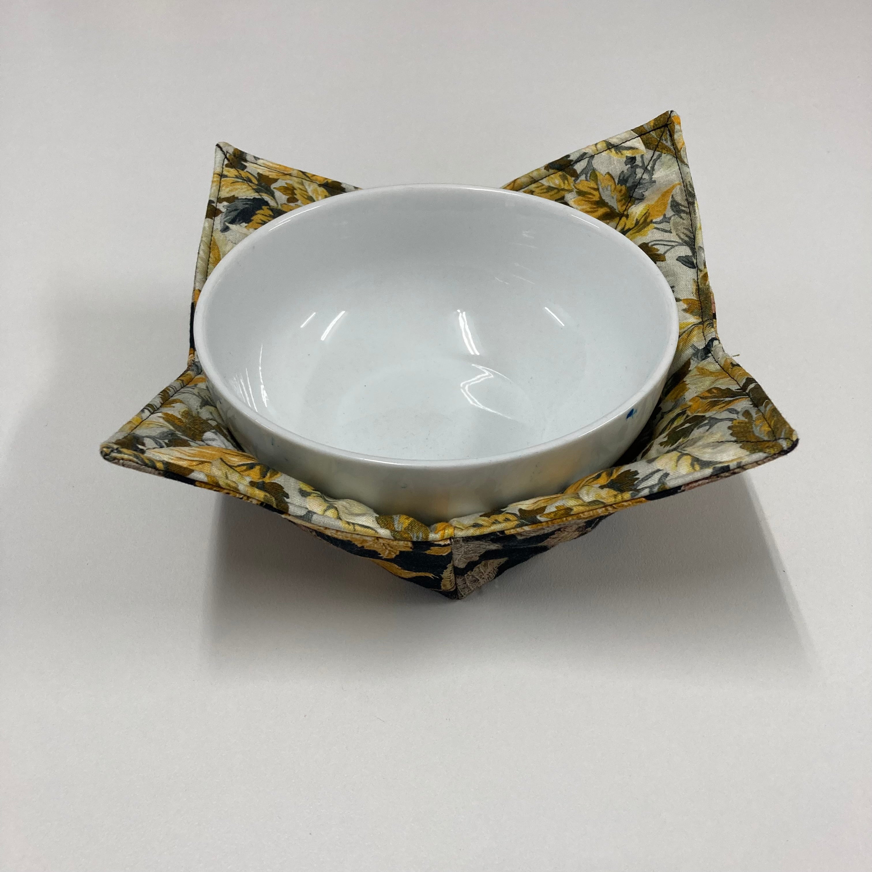 Soup Bowl Reversible Cozy – Autumn Leaves