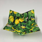 Soup Bowl Reversible Cozy – Lemons & Birds