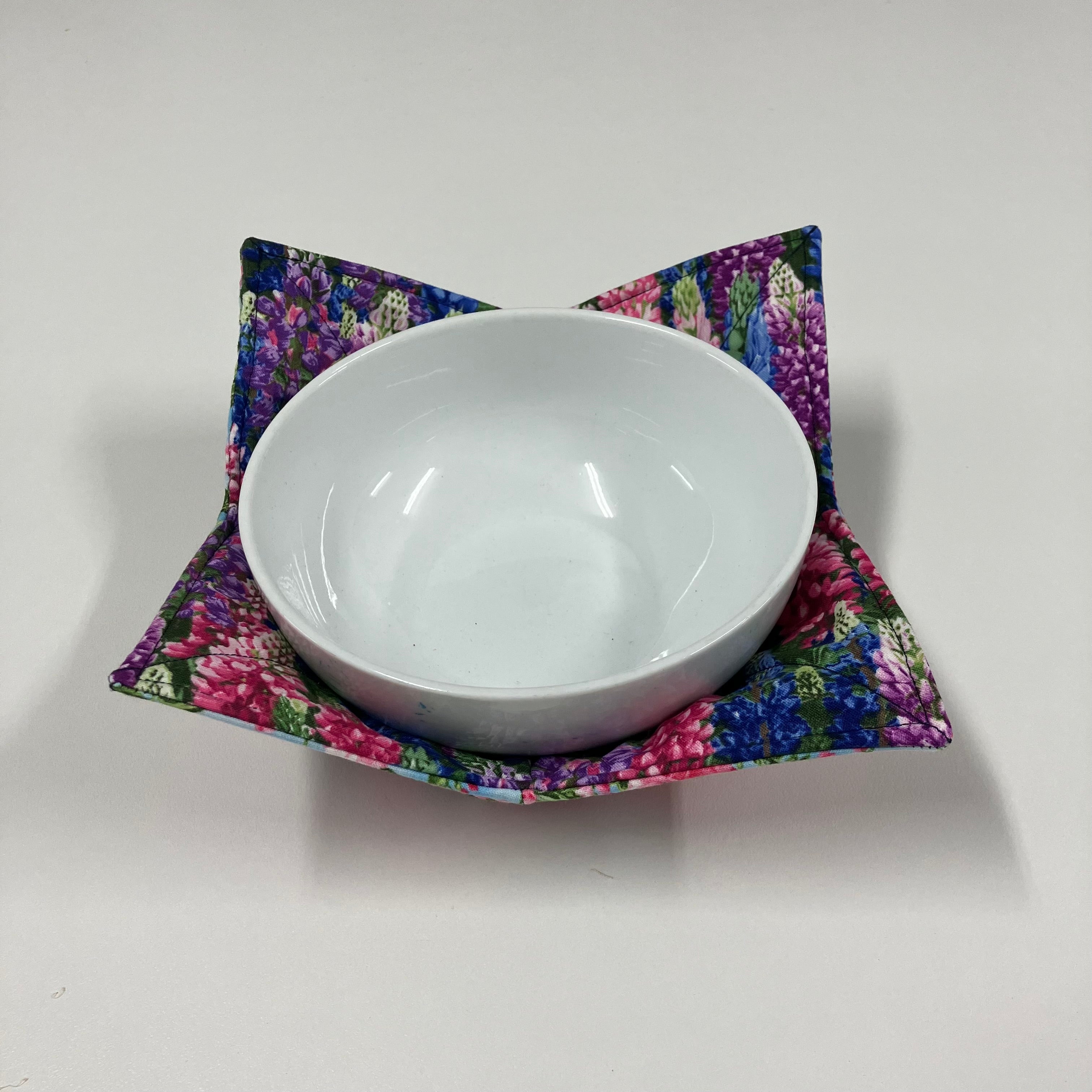 Soup Bowl Reversible Cozy – Hollyhocks & Larkspurs