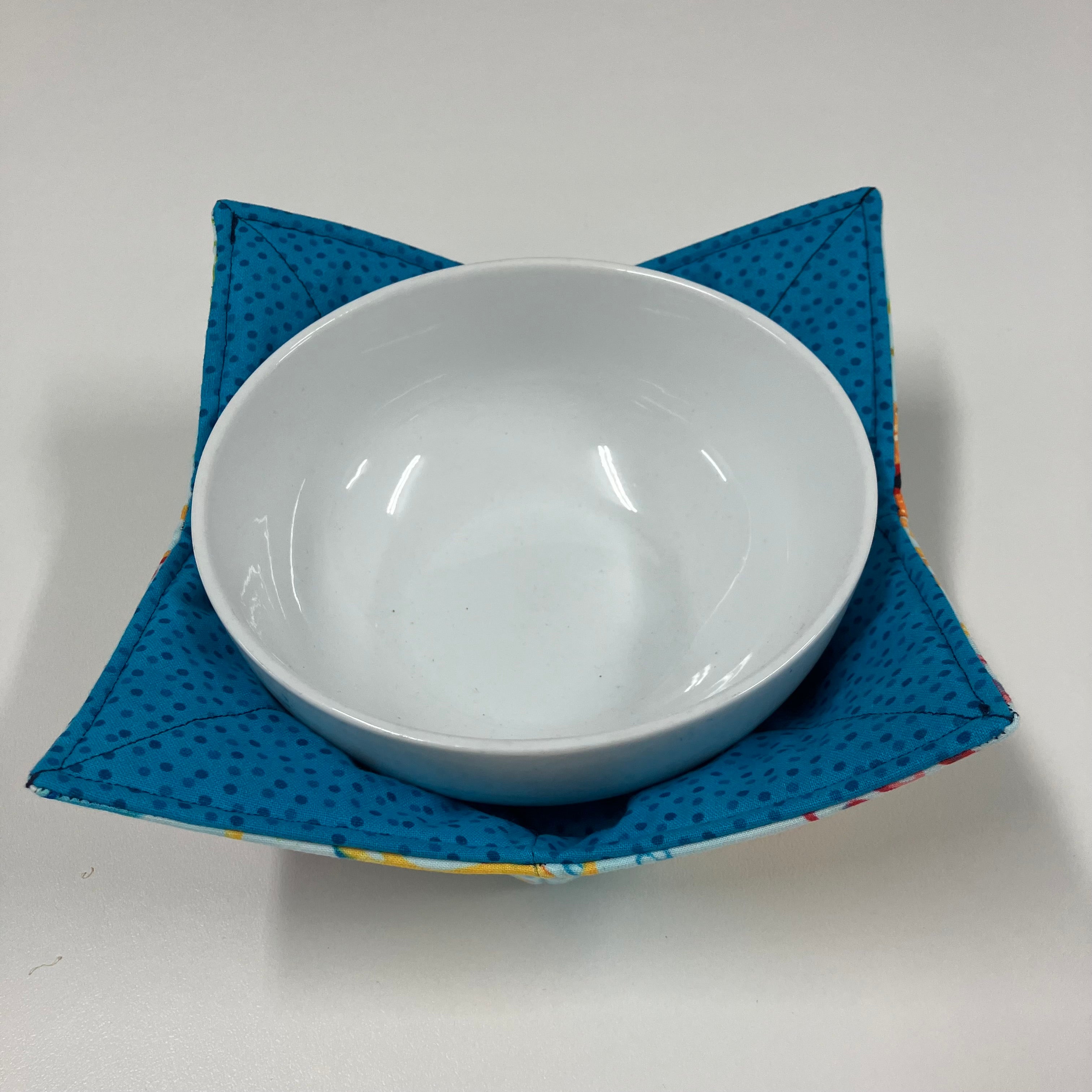 Soup Bowl Reversible Cozy – Octopus and Spots