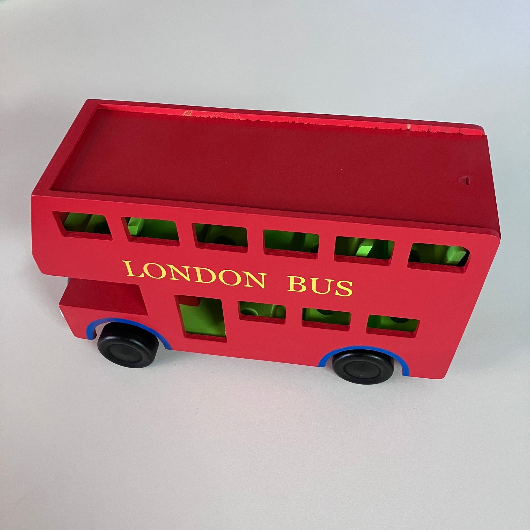 Wooden London Bus