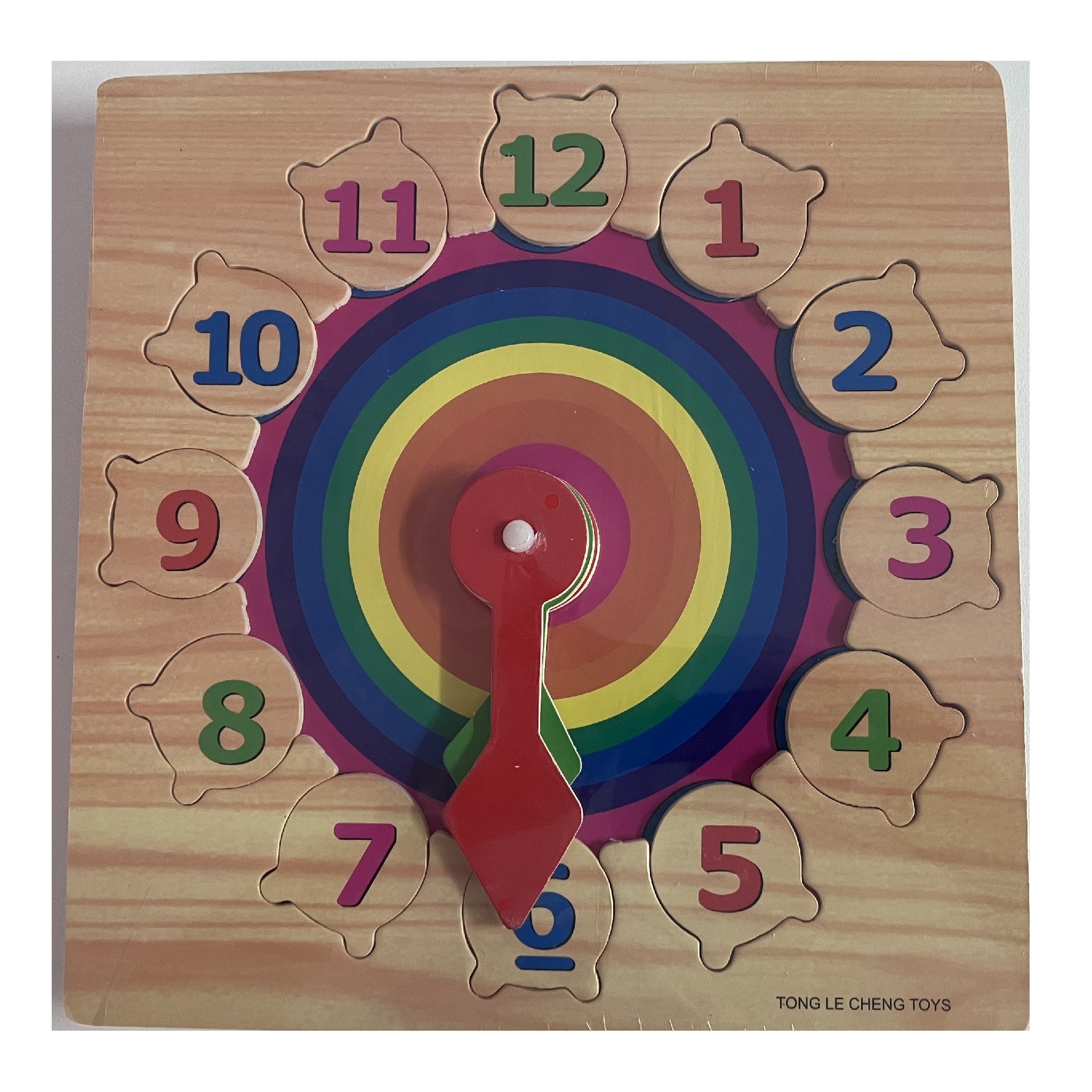 Wooden Puzzle - Clock with Stand