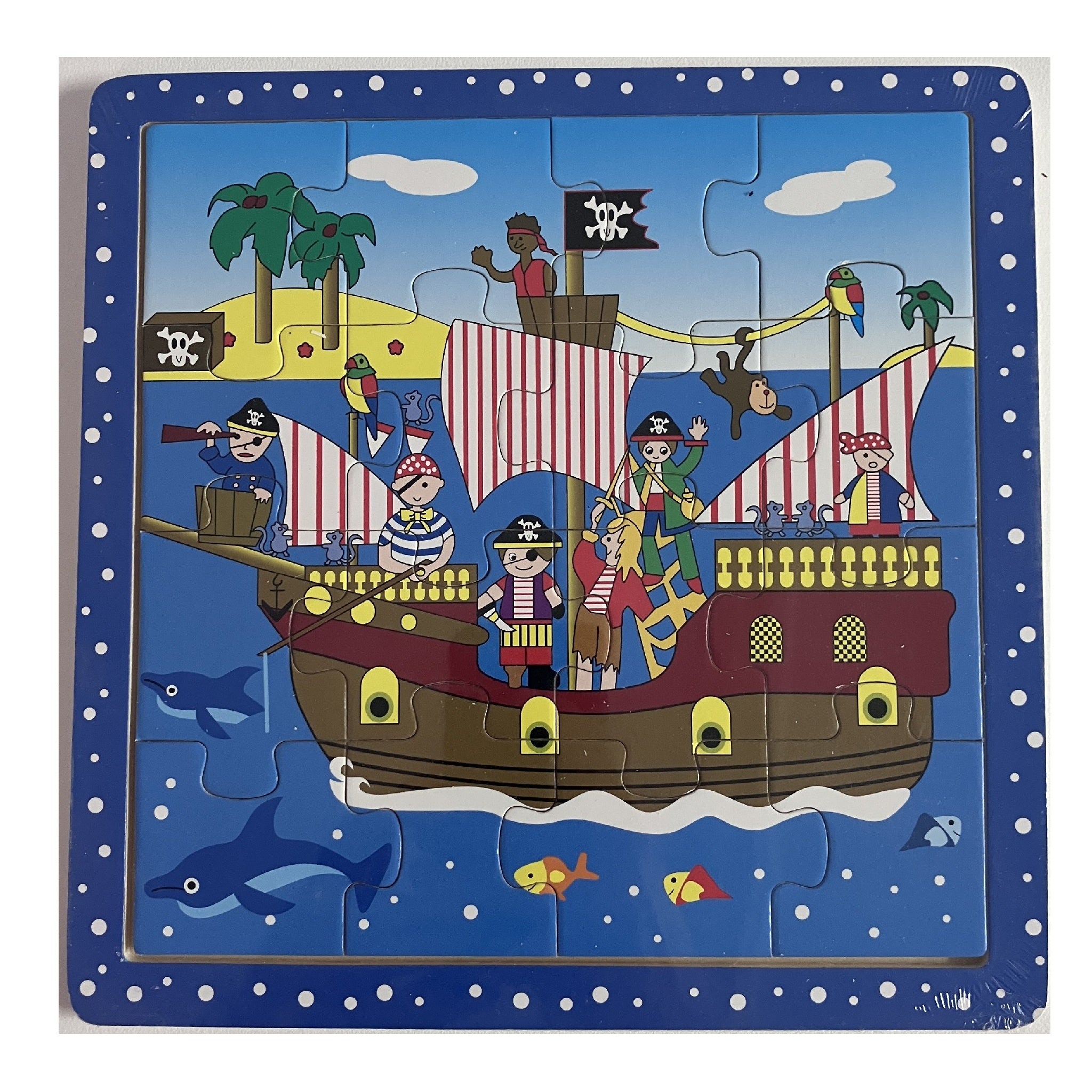 Wooden Jigsaw Puzzle - Pirate