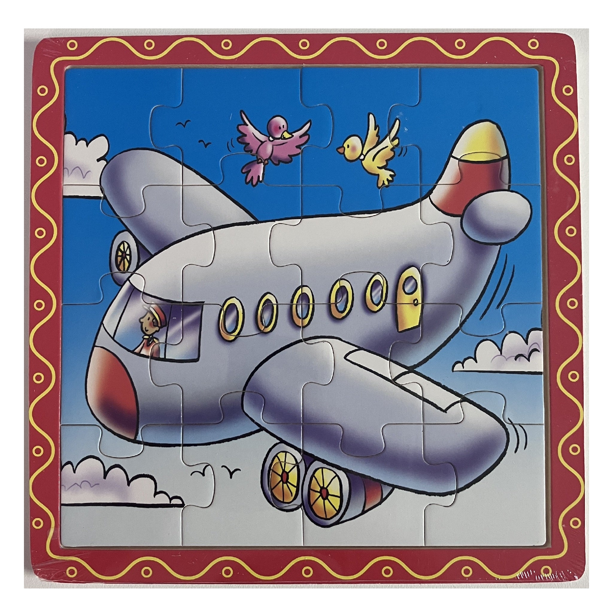 Wooden Jigsaw Puzzle - Plane