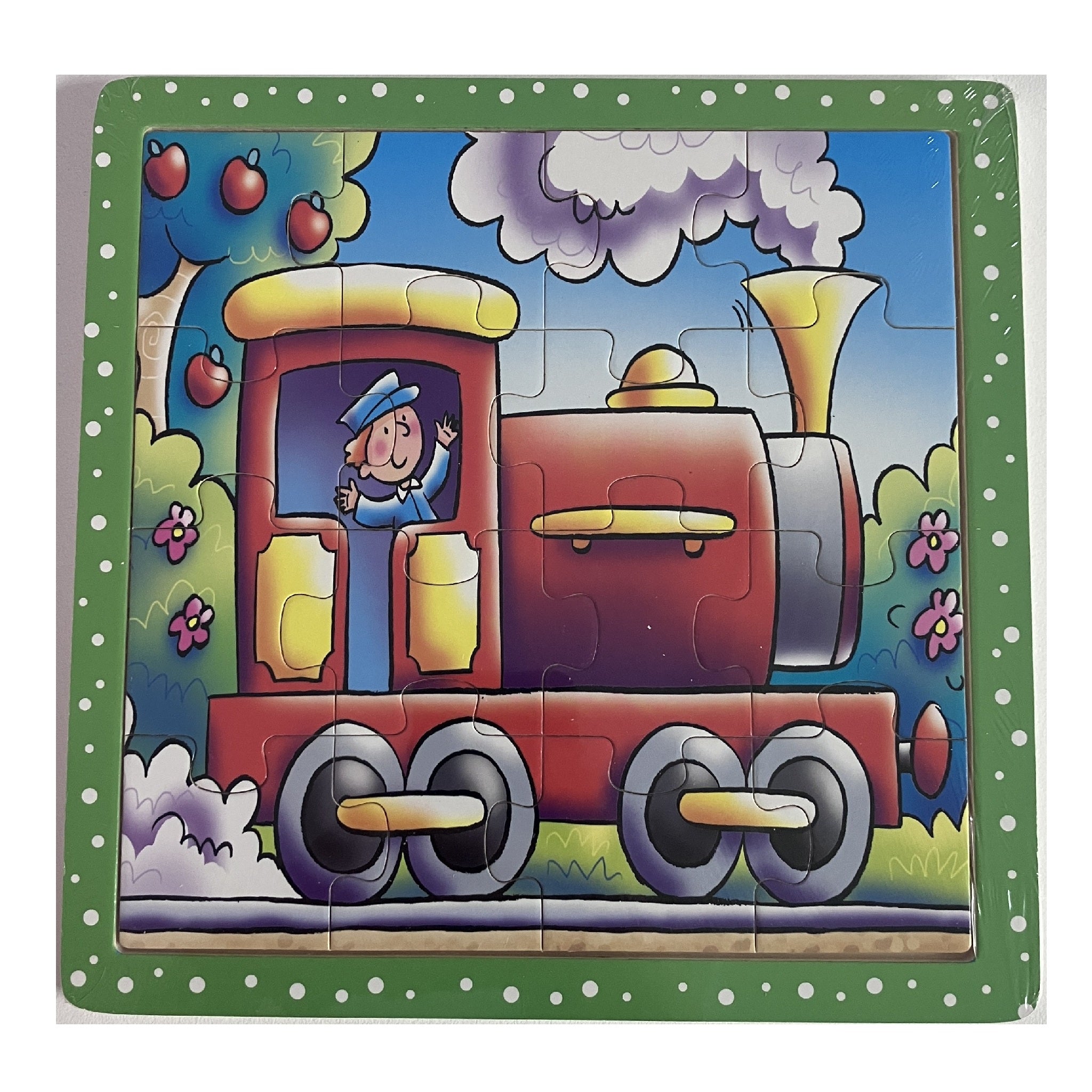 Wooden Jigsaw Puzzle - Train