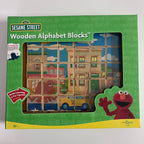 Wooden Blocks - Sesame Street