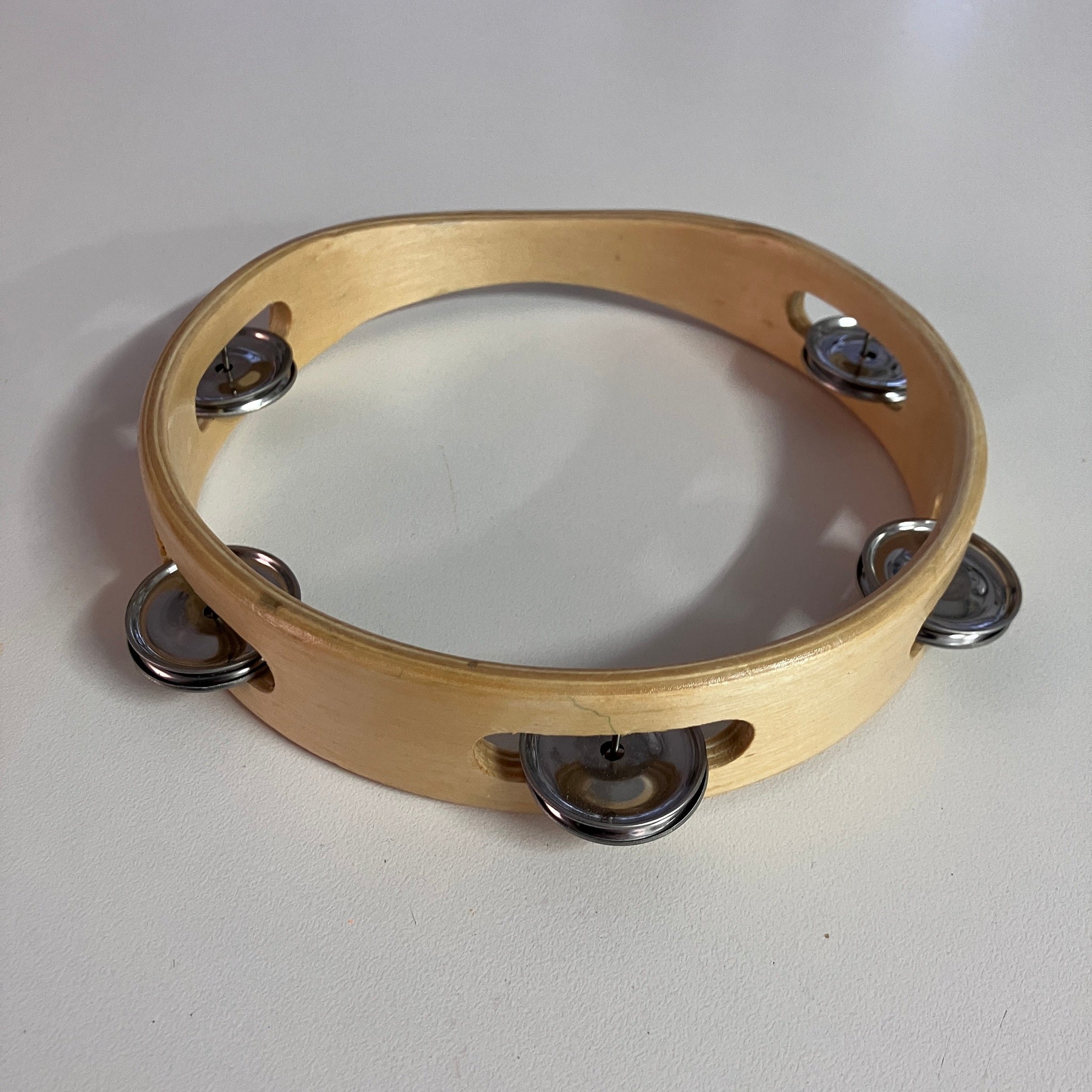 Wooden Tambourine - Natural