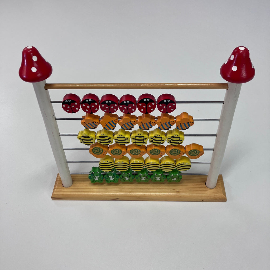 Wooden Abacus - Animal - 6 Rows