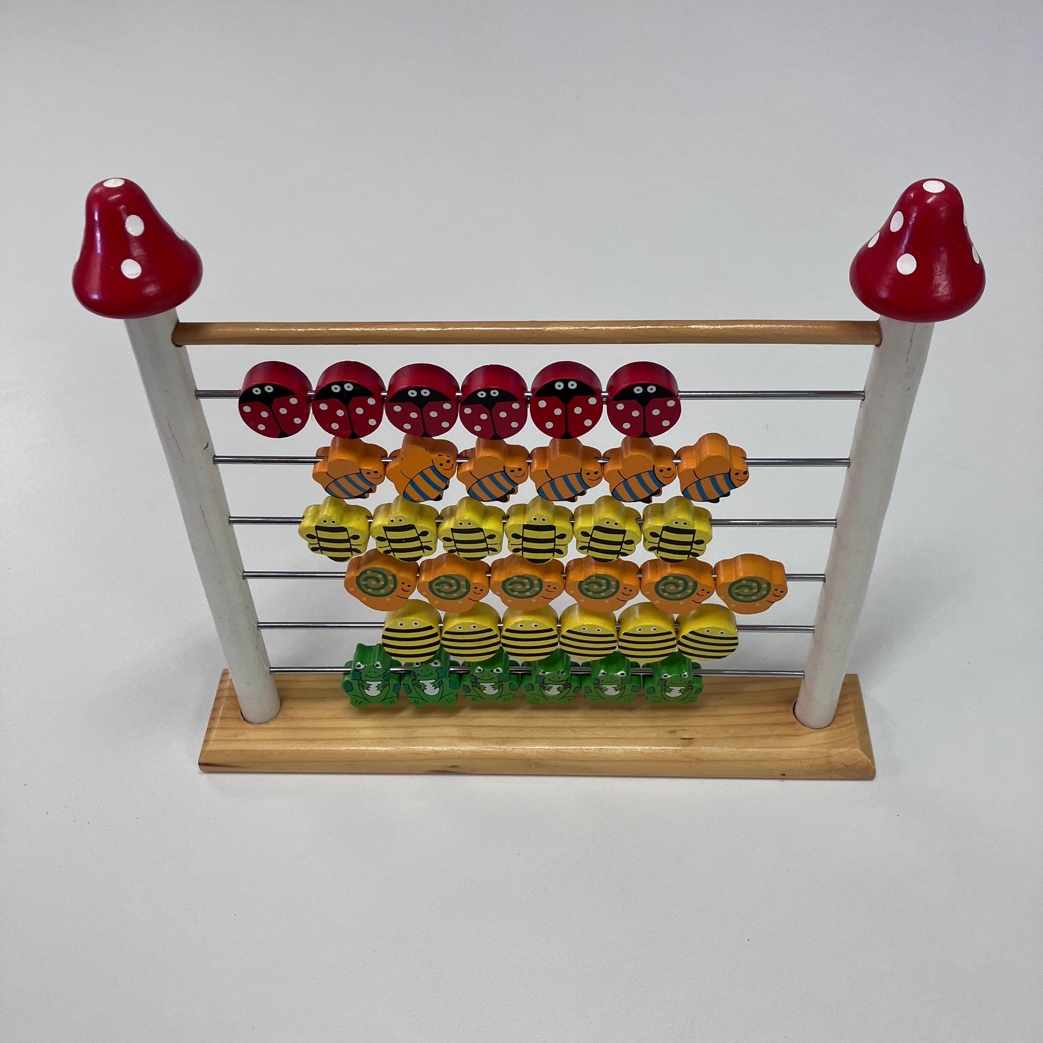 Wooden Abacus - Animal - 6 Rows