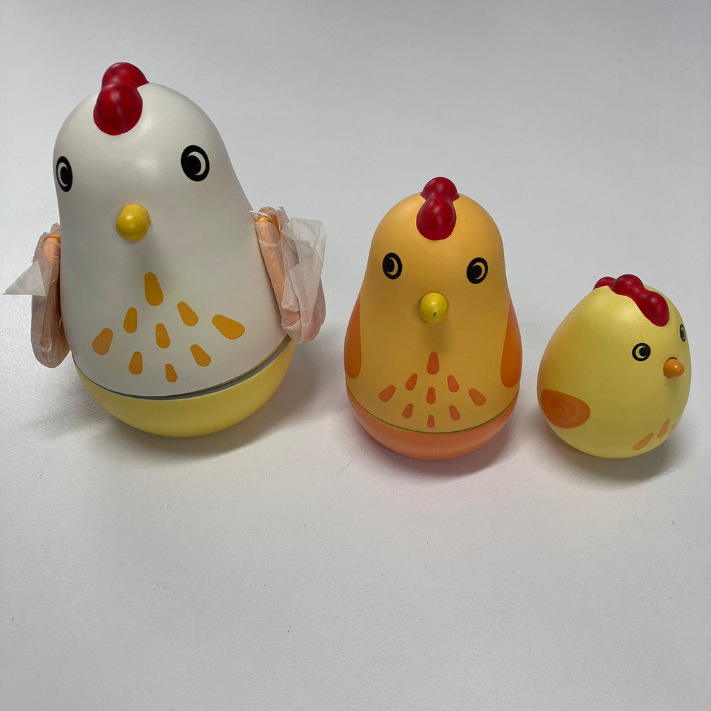 Russian Doll Set - 3 Dolls - Chicken
