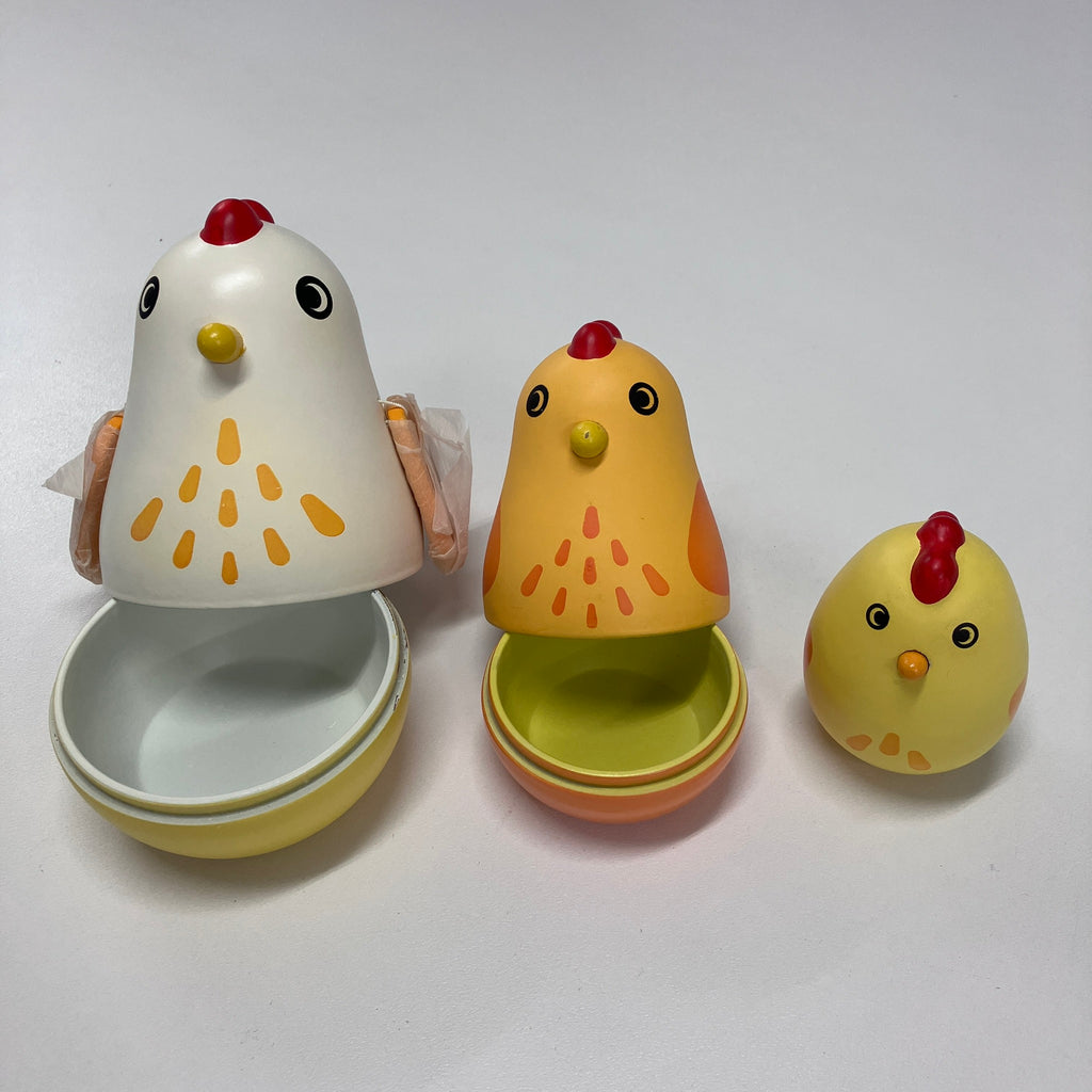 Russian Doll Set - 3 Dolls - Chicken