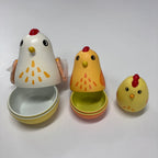 Russian Doll Set - 3 Dolls - Chicken
