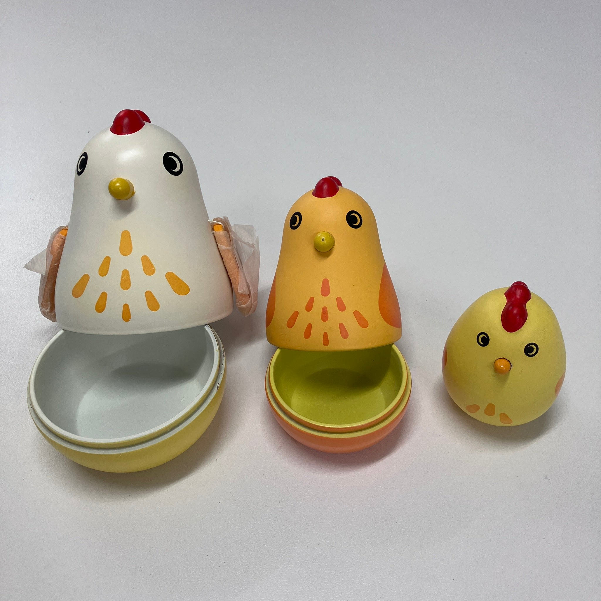 Russian Doll Set - 3 Dolls - Chicken