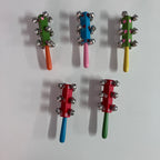 Wooden Bell Stick - Assorted Flower Designs