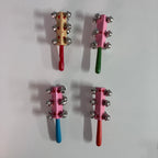 Wooden Bell Stick - Assorted Heart Designs