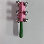 Wooden Bell Stick - Assorted Heart Designs