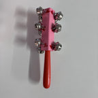 Wooden Bell Stick - Assorted Heart Designs