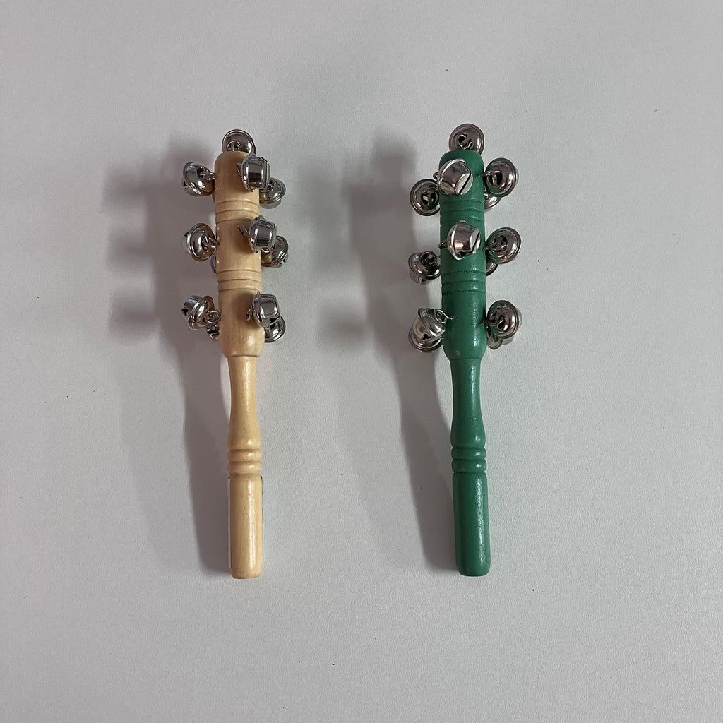 Wooden Bell Stick - Assorted Designs