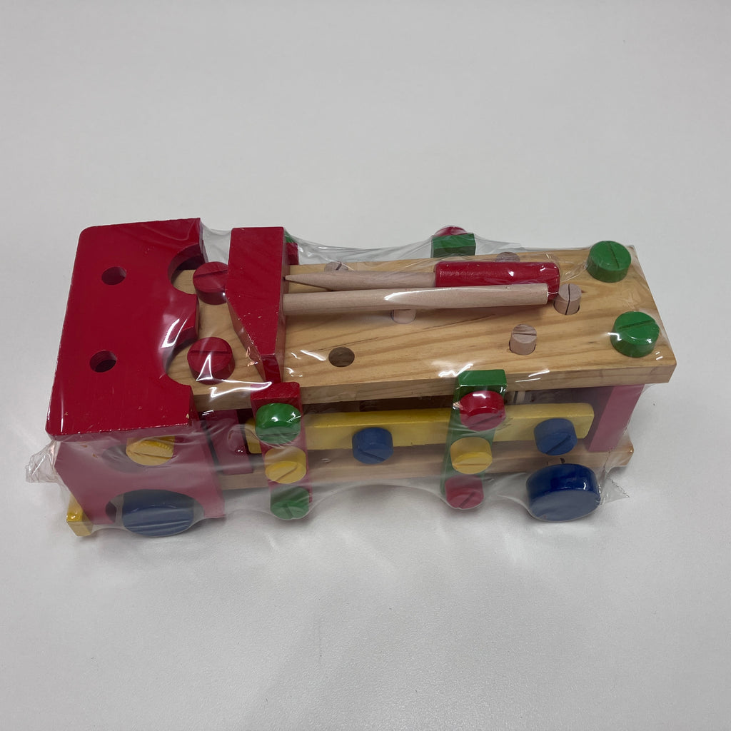 Wooden Truck Construction Set